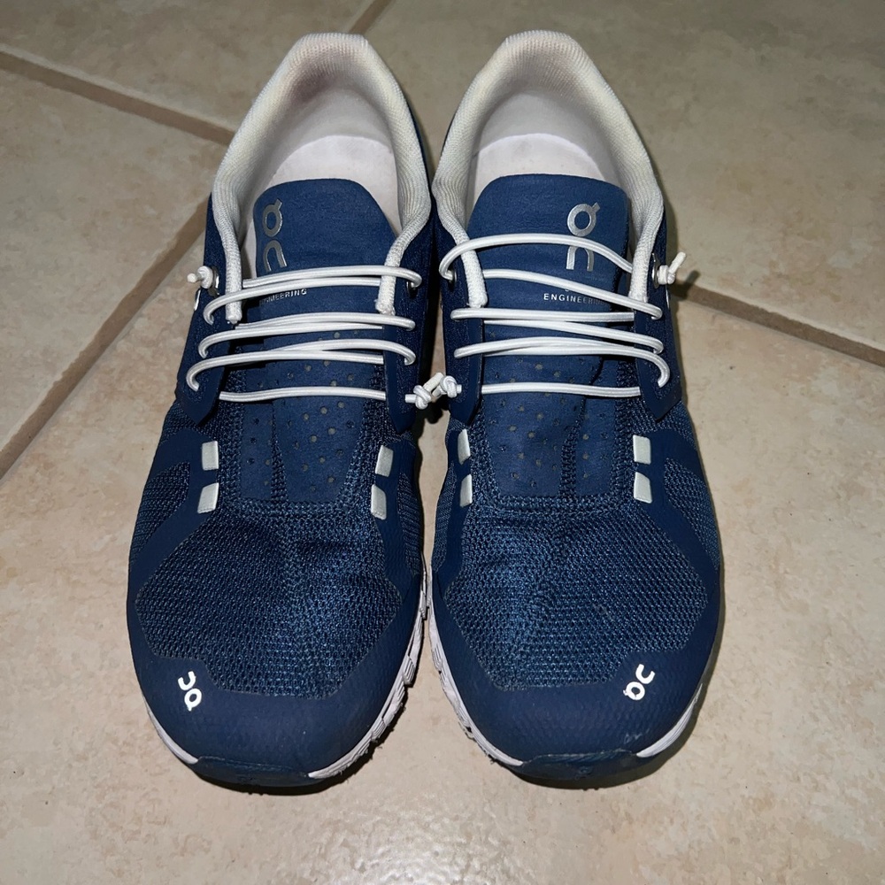 On Cloud 5 Running Women's Blue Athletic Shoes